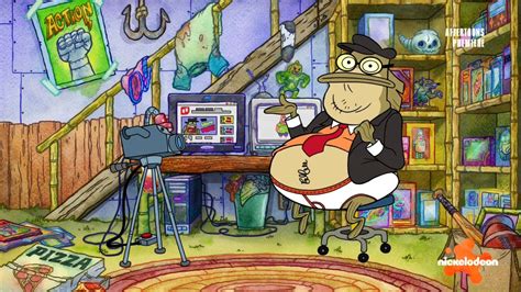 Bubble bass nostalgia critic - The Patrick Show displays its power level. Clip from @spongearchive_ on twitter, go follow em #spongebob #epic #weezer